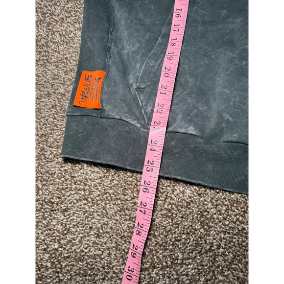 Nike Dri-Fit Force Hoops Graphic Pullover Hoodie Acid Wash Mens Large - Picture 8 of 10